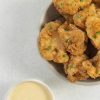 Crispy Cauliflower · chives, sriracha ranch          *We can't guarantee items are allergen free