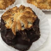 Macaroons · $17.00 per lb.
Chocolate Dipped Coconut.