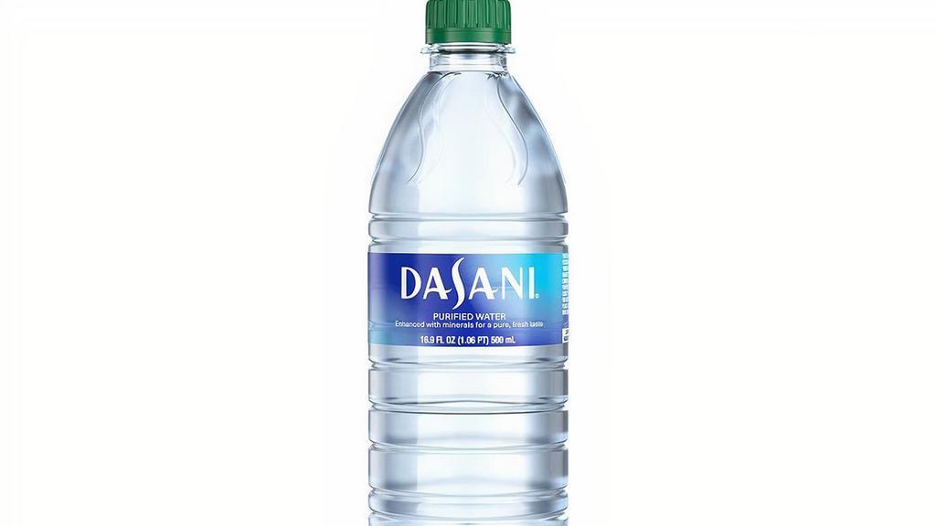 Dasani® Bottled Water · 16.9 oz bottled Dasani Water.
