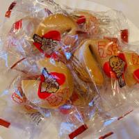 Fortune Cookies · 6 pieces crispy cookie.