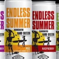 Endless Summer Hard Seltzer: 6Pk Or Variety Pack · Includes CRV. 12oz cans.
Must be 21 to purchase.