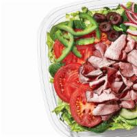 Roast Beef Chopped Salad · This tasty number is piled high with lean roast beef and your choice of veggies, like crisp ...