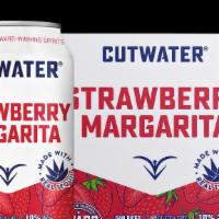 Cutwater Strawberry Margarita 4 Pk (10%Abv) · 