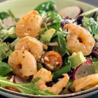Ensalada Clasica · Mixed Greens, Avocado, Tomatoes, Red Onion, Cucumbers, Queso Fresco, Toasted Pepita Seeds an...