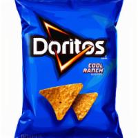 Doritos®  Cool Ranch® (260 Cals) · The iconic intense tanginess of Doritos® Cool Ranch® Flavored Tortilla Chips. Doritos® flavo...
