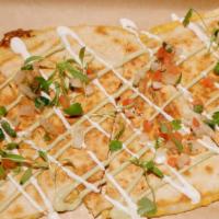 Fore Cheese Quesadilla · option to add meat or meatless crumbles