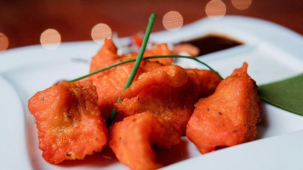 Amritsari Fish · Fish dipped in a special batter and fried to golden perfection