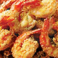 Crispy Prawns Karawari · Medium spiced prawns | semolina crusted & fried | mint & tamarind chutneys
