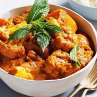 Veg Tikka Masala · a mixture of vegetables like potatoes, carrots, peas and beans cooked with onions & tomatoes...