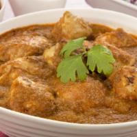 Chicken Vindaloo · A true delicacy of Superior Chicken, hot chilies, tomato, and onion.