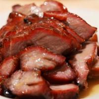 Bbq Pork · Served with honey sauce. 

(Appetizer size of 4-4.5oz delicious BBQ Pork)