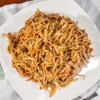 Chicken Chow Mein · Served with appetizer of the day and fried rice.