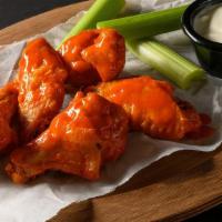 5 Traditional Bone-In Wings · 5 Bone-in chicken wings deep fried with our Fazoli's seasoning blend and tossed with your ch...