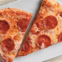 Pepperoni Pizza, Double Slice · 2 Slices of Pizza Topped with Fazoli's Pizza Sauce, Pepperoni and a blend of Mozzarella and ...