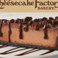 The Cheesecake Factory Bakery Triple Chocolate Cheesecake · Chocolate Cheesecake on a chocolate crust made by The Cheesecake Factory Bakery topped with ...