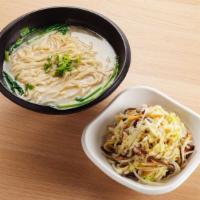 #60. Mixed Vegetable Noodle Soup · Vegetable soup/ pork bone broth.