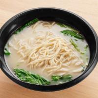 #61. Noodle Soup · Vegetable soup/ pork bone broth.