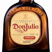 Don Julio Reposado · This tequila was aged in American white-oak barrels for eight months, leaving the signature ...