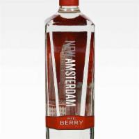 New Amsterdam Red Berry · Smooth vodka bursting with sweet raspberry, blackberry, and strawberry flavors.