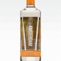 New Amsterdam Peach · Lightly fruity vodka with summery sweet peach flavor.