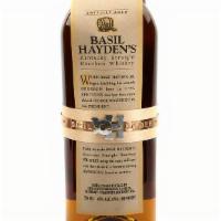 Basil Hayden'S Bourbon · Light-bodied with a peppered honey bite.