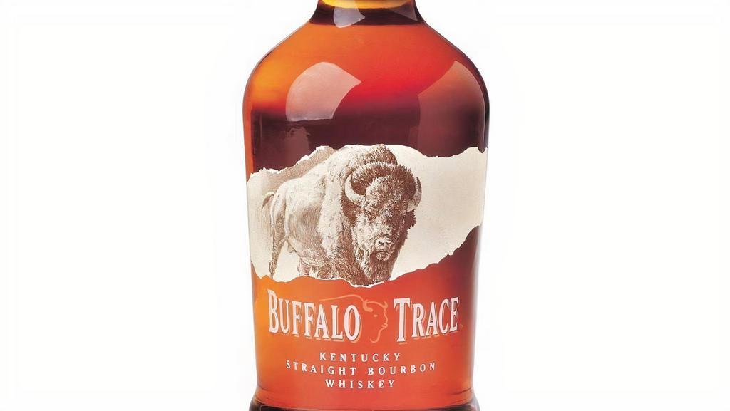 Buffalo Trace · Made from the finest corn, rye and barley malt, this whiskey ages in new oak barrels for years in century old warehouses until the peak of maturity.