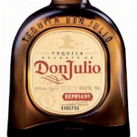 Don Julio Reposado · This tequila was aged in American white-oak barrels for eight months, leaving the signature ...