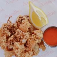 Calamari Fritti · fried calamari, spicy tomato sauce