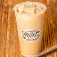 Okinawa Milkt · ***Boba NOT included. Must select Boba as a topping to include***
A sweet and creamy milk te...