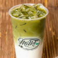 Iced Matcha · ***Boba NOT included. Must select Boba as a topping to include***
Sweet milk topped with our...