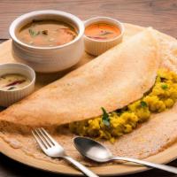 Paneer Dosa · cottage cheese mixed with masala and stuffed in crepe