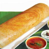 Andhra Kara Dosa · crepe stuffed with redchilli paste