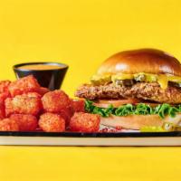 Hotbox Meal · Your choice of entrée, side of Taylor Gang Tots, and your choice of drink