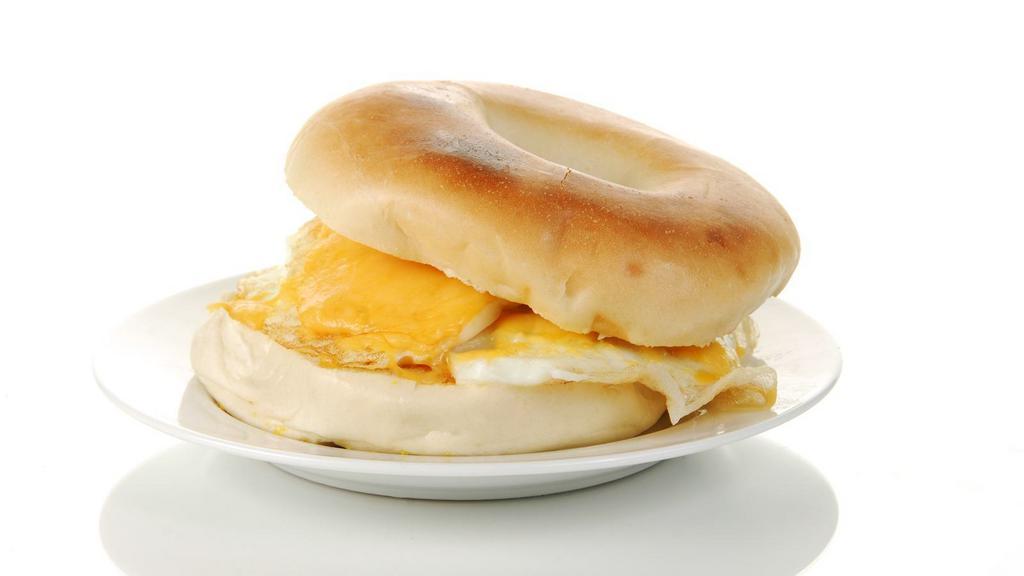 Egg And Cheese Sandwich · Soft scrambled eggs and creamy cheese stuffed on toasted bread of your choice