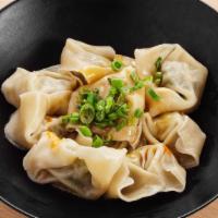 Spicy Sesame Wonton (10 Pc) · Hot and spicy.