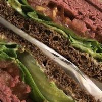 Veggie Corned Beef Sandwich · 