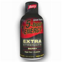 5 Hour Energy Shot Regular Strength Berry Flavor (1.93 Oz) (1 Pack) Bottle · 