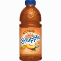 Diet Snapple Peach Tea (32 Oz.) (1 Pack) Bottle · 