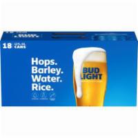 Bud 18 Pack Cans  · choose bud Or  bud light