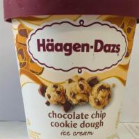 Haagen-Dazs Chocolate Chip Cookie Dough · Chocolate chip Cookie Dough Ice Cream