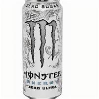 Monster Energy Drink Zero Ultra - 16 Fl. Oz. · Zero calories + zero sugar.