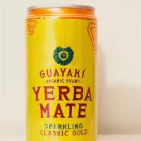 Guayaki Yerba Mate, Organic, Classic Gold, Sparkling  · 