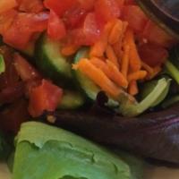 Side Of Caesar Salad · Romaine lettuce, parmesan, croutons with Caesar dressing.