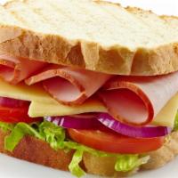 Sandwich · Mayonnaise, white cheese, tomato, onion, avocado, lettuce, and your choice of protein. 
Choo...