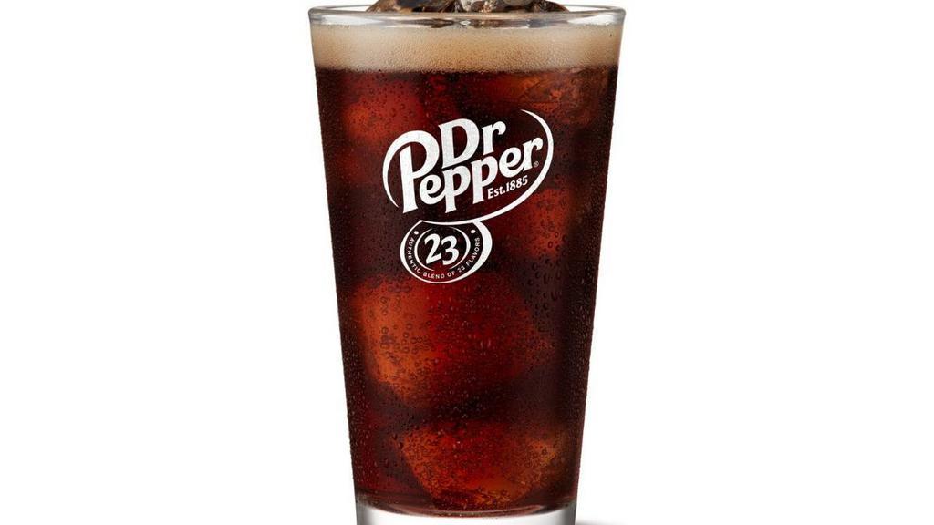 Pepper · A signature blend of 23 flavors makes every sip of Dr. Pepper truly unique.