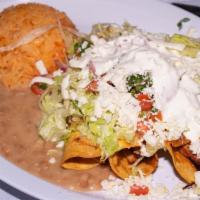 3 Flautas Combo · choice of meat (shredded beef or shredded chicken).