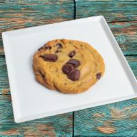 Good Old Choco Chip · Crispy on the outside and chewy on the inside, it's our favorite chocolate chip cookie!