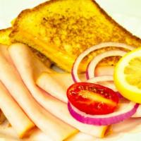 Grilled Ham & Cheese Sandwich · Grilled cheese with ham and your choice of cheese