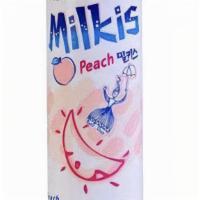 Milkis (Strawberry) · Milkis is a Korean soft drink w/ a carbonated creamy taste, similar to American cream soda!