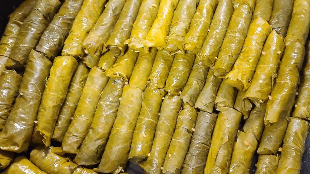 Home Made - Dolma (Grape Leaves) (6Pc) · vegetarian. home made! will come with dipping yogurt on the side.